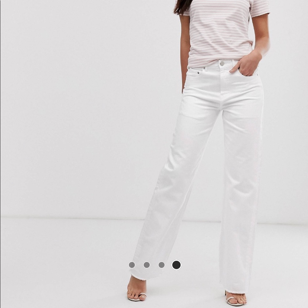 ASOS white jeans 36 inseam